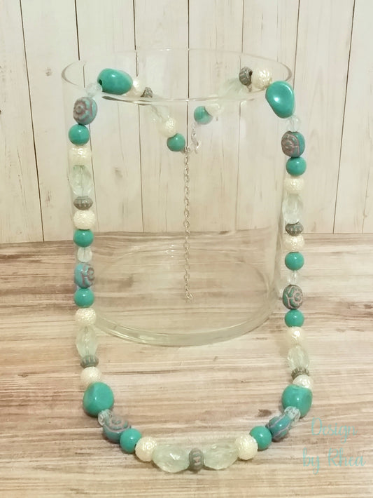 Turquoise Dreams Necklace and Bracelet Set
