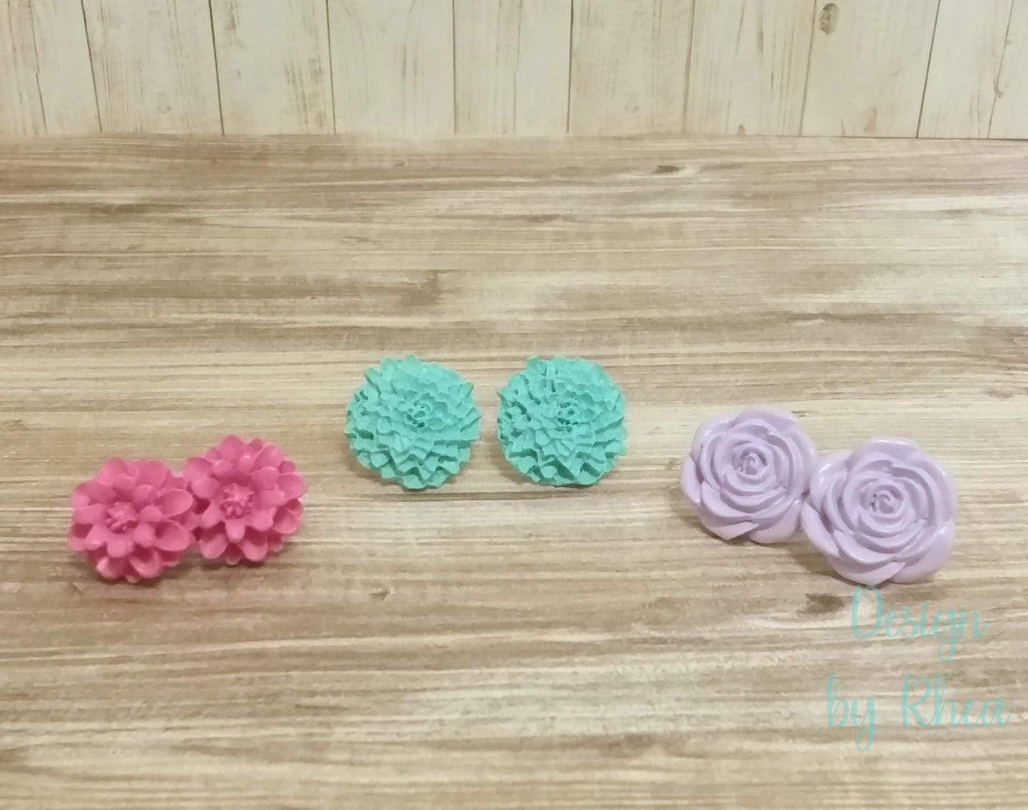 Floral Stud Earring Sets