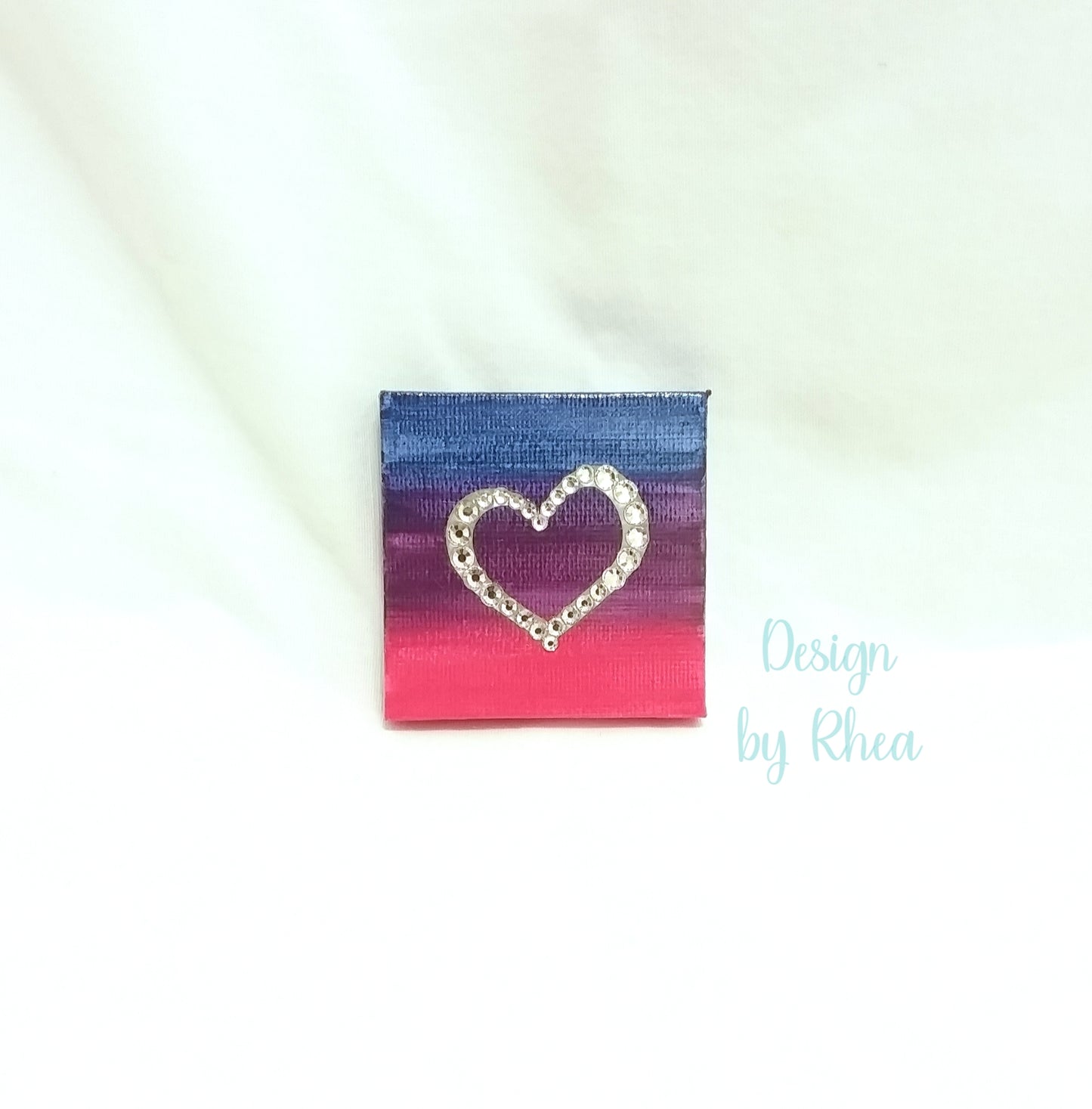 Pride Hand-Painted Canvas Magnets