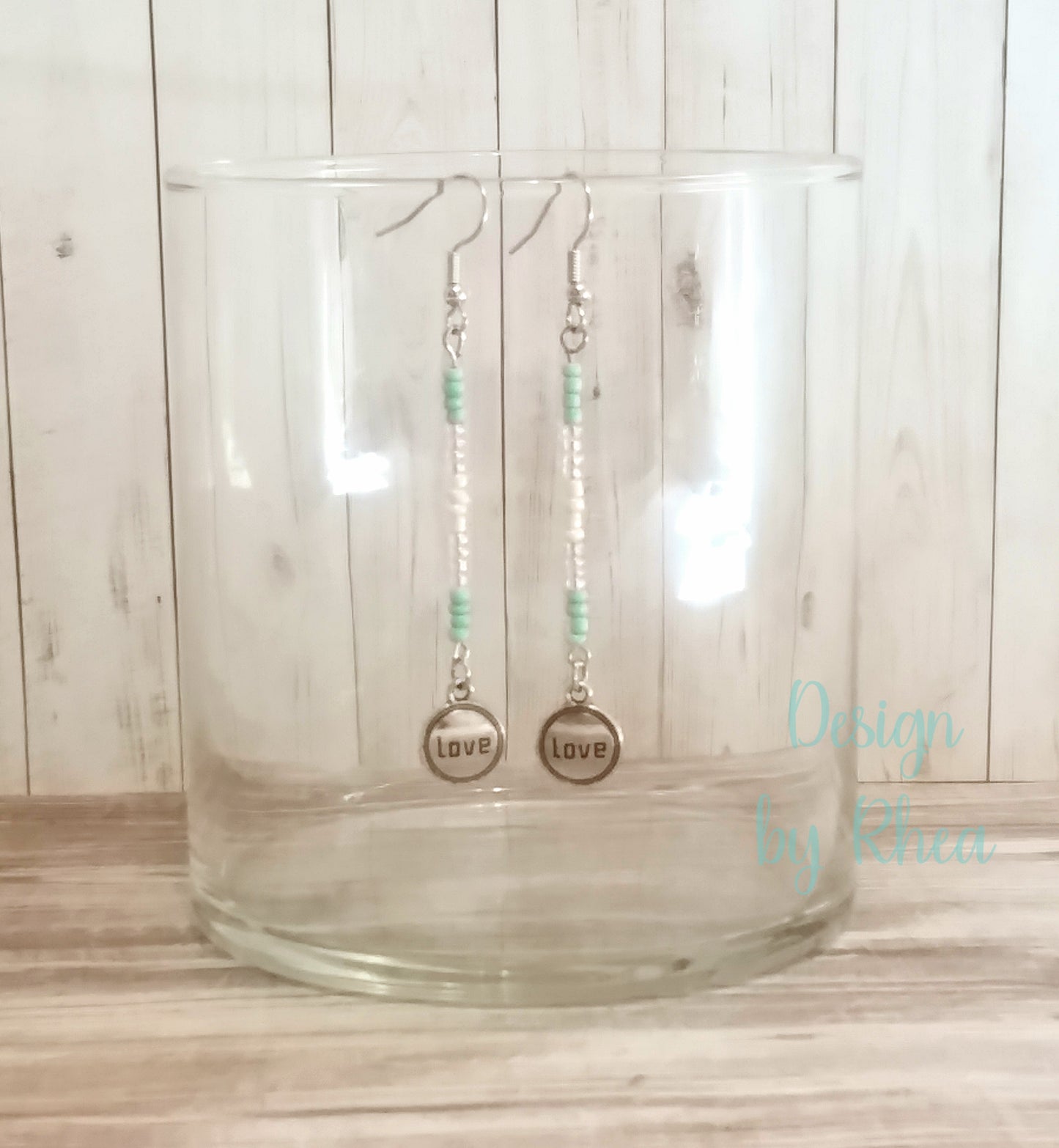 Pride Seed Bead Drop Earrings